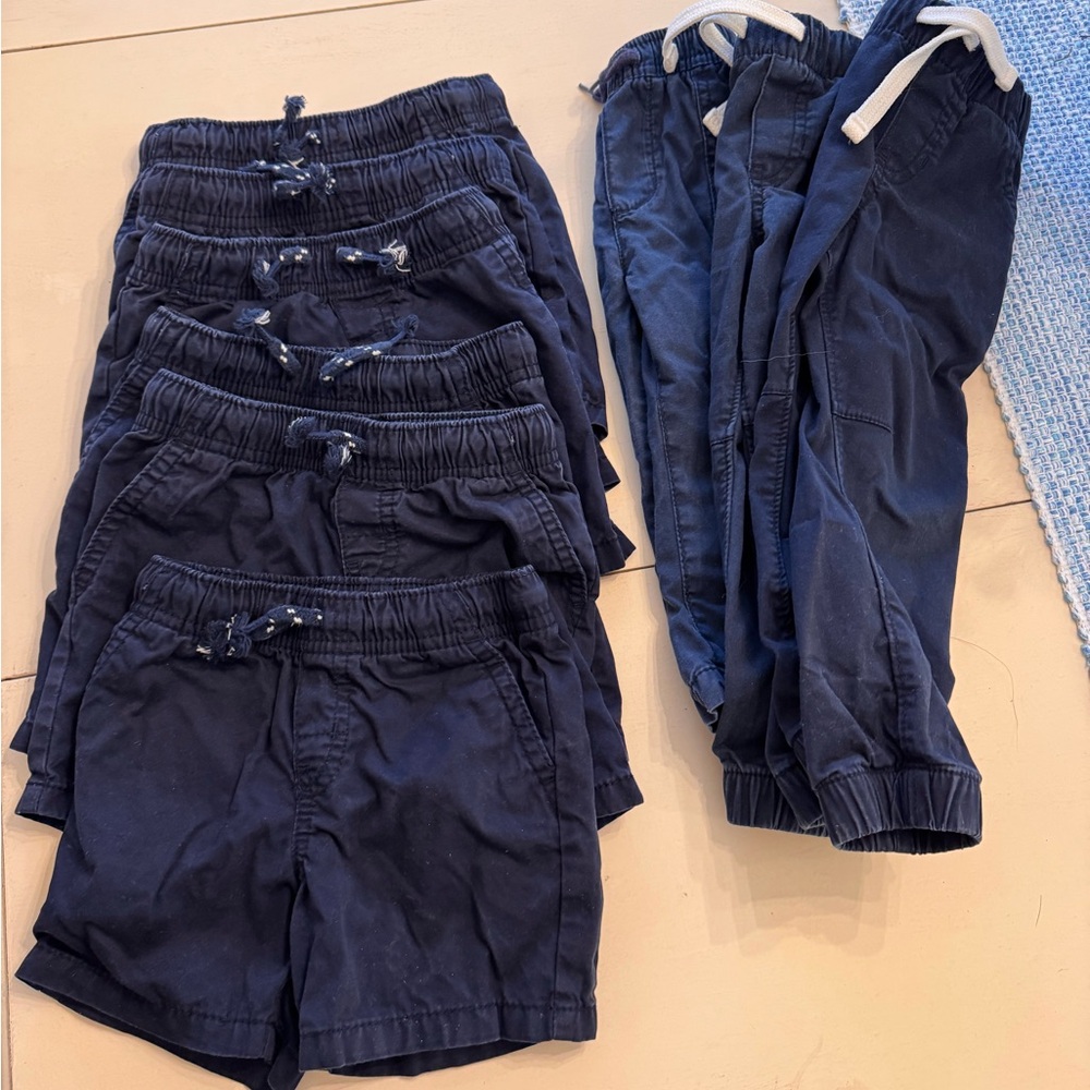 Cat & Jack Navy Kids Shorts